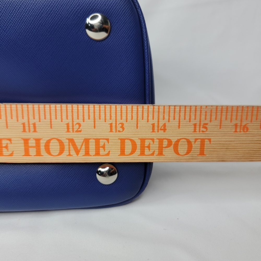 NEVER USED!! Elegant COACH Blue Leather Tote Bag - Picture 13 of 16